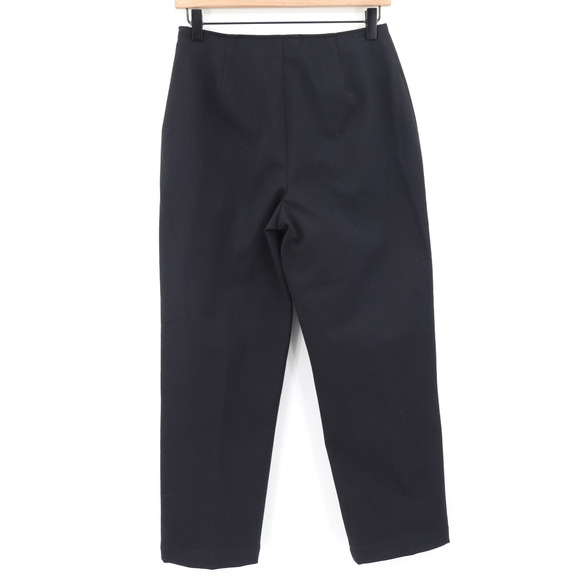 St. John Sport Essentials By Marie Gray Womens Stretch Side Zip Black Pants Sz 4 - Picture 2 of 8